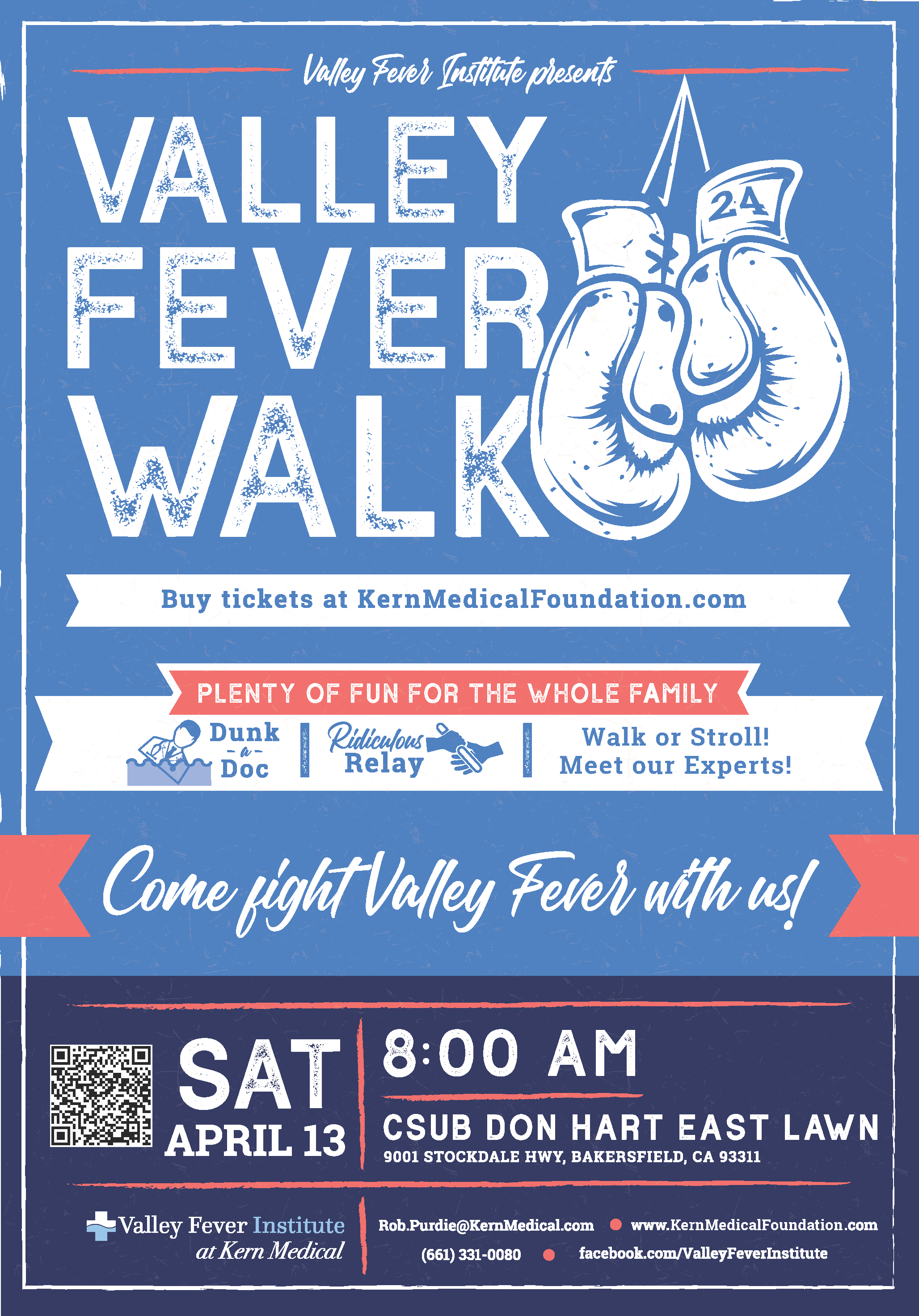 Valley Fever Walk Flyer